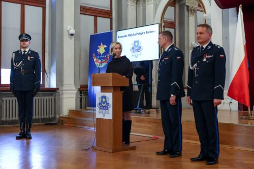 010 Objęcie obowiązków Komendanta Miejskiego Policji w Tarnowie