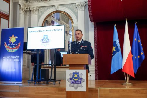 012 Objęcie obowiązków Komendanta Miejskiego Policji w Tarnowie