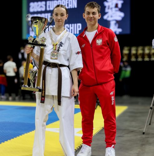 493728362_1484686389523692_842673840239329217_n Złoto dla Tarnowa na Mistrzostwach Europy w Karate