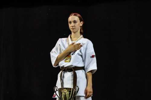 494089247_1484686439523687_8628533323021715538_n Złoto dla Tarnowa na Mistrzostwach Europy w Karate