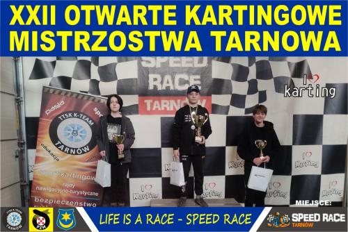 Zawody-Mistrzostwa-Tarnowa-2024-podium-Mlodzik-0 XXII Otwarte Kartingowe Mistrzostwa Tarnowa 2024