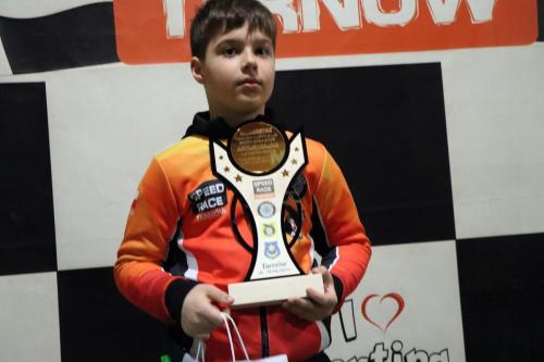 29 Juliusz Bąk, Kacper Kajmowicz i Konrad Malawski Mistrzami Ligi Kartingowej w Tarnowie