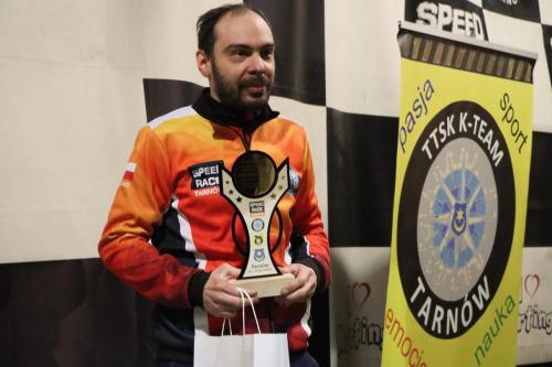 35 Juliusz Bąk, Kacper Kajmowicz i Konrad Malawski Mistrzami Ligi Kartingowej w Tarnowie