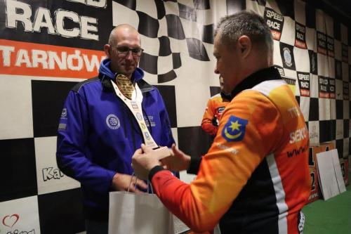 36 Juliusz Bąk, Kacper Kajmowicz i Konrad Malawski Mistrzami Ligi Kartingowej w Tarnowie