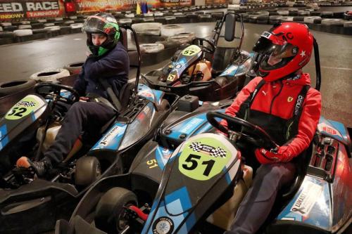 44 Juliusz Bąk, Kacper Kajmowicz i Konrad Malawski Mistrzami Ligi Kartingowej w Tarnowie