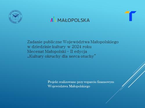 Slajd1 Projekt "Kultury okruchy dla serca otuchy"