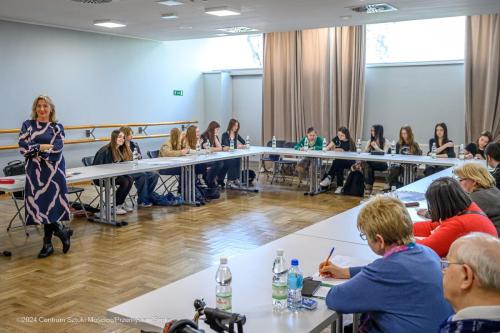 PS2_0155 "Dzień taki szczęśliwy" - warsztaty poetyckie z Jadwigą Maliną