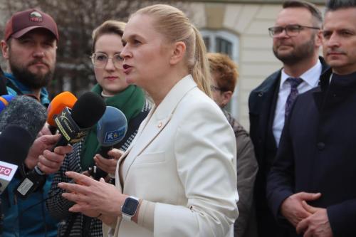 IMG_3642-Copy Briefing prasowy i spotkanie ze społecznością III LO w Tarnowie, minister Barbary Nowackiej