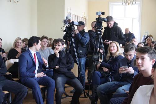 IMG_3756-Copy Briefing prasowy i spotkanie ze społecznością III LO w Tarnowie, minister Barbary Nowackiej