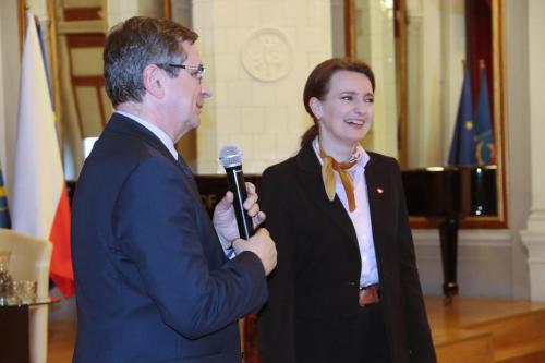 1 Marzena Okła - Drewnowicz, Ministra ds. Polityki Senioralnej z wizytą w Tarnowie