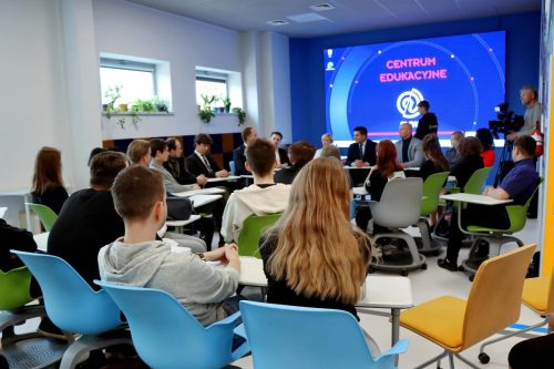 1 Spotkanie młodzieży z Prezydentem Tarnowa