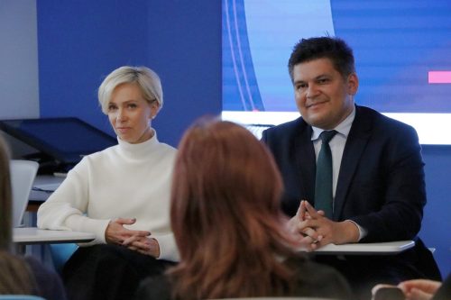 4 Spotkanie młodzieży z Prezydentem Tarnowa