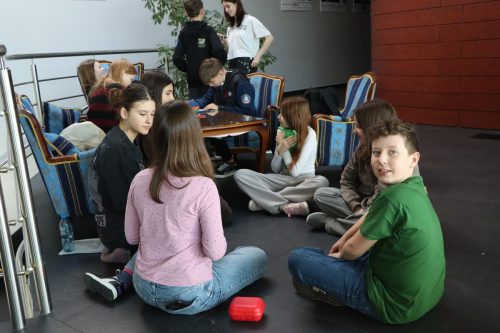 img-2290-copy Warsztaty teatralne w Teatrze im. Ludwika Solskiego przyciągnęły młodzież