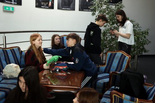 img-2292-edytowano-copy Warsztaty teatralne w Teatrze im. Ludwika Solskiego przyciągnęły młodzież