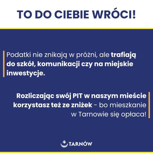 2 Dlaczego warto płacić podatki w Tarnowie