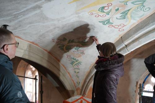 DSC01960 Prace konserwatorskie w Kościele pw. Świętego Jana Chrzciciela na ukończeniu