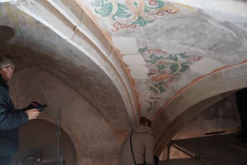 DSC02024 Prace konserwatorskie w Kościele pw. Świętego Jana Chrzciciela na ukończeniu