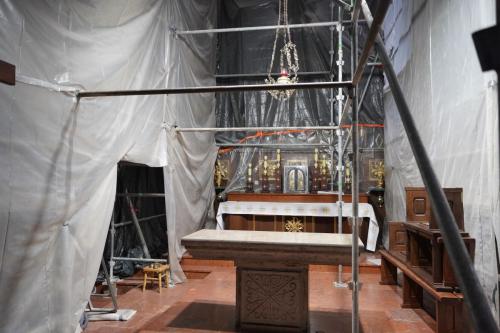 DSC02073 Prace konserwatorskie w Kościele pw. Świętego Jana Chrzciciela na ukończeniu