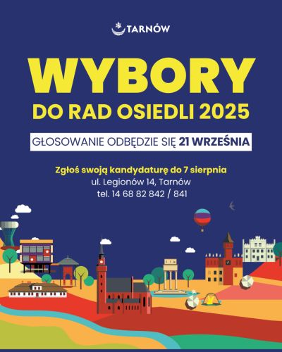 Wybory-RO We wrześniu wybory do rad osiedli w Tarnowie. Ruszył proces zgłaszania kandydatów