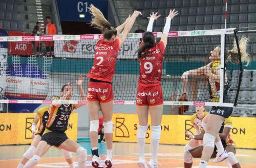 6-Copy Grupa Azoty Akademia Tarnowska vs UNI Opole Energia w siatce 0:3