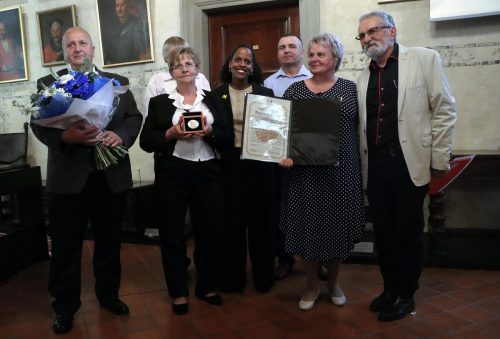 4 Wręczenie medalu Sprawiedliwy Wśród Narodów Świata dla Jana Stolarza