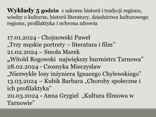 Slajd34 Projektowe działania UTW przy Akademii Tarnowskiej