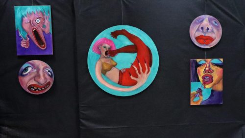 14 Wernisaż wystawy „ALL STARS” Wiktorii Anny Woziwody