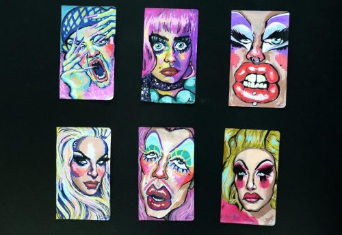 19 Wernisaż wystawy „ALL STARS” Wiktorii Anny Woziwody