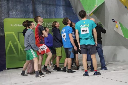 7-copy Tarnów po raz pierwszy gospodarzem Akademickich Mistrzostw Małopolski w boulderingu